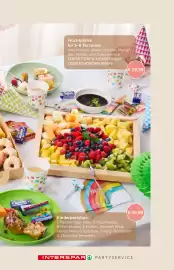 Interspar Flugblatt Seite 25: Fruchtplatte €29,99, Kinderpartybox €39,99