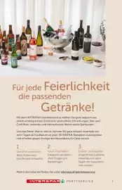 Interspar Flugblatt Seite 3: EDELCUS POT BREWI Heinek PINZGA RO ARTNER Für jede Feierlichkeit die passenden Getränke! Mit