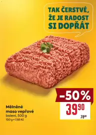 Billa leták týden 43 Strana 11: Mělněné maso vepřové €39,90