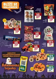 Billa leták týden 43 Strana 16: Roksová lízátka €14,90, Cupcake Halloween plněné kuličky €59,90