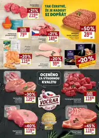 Billa leták týden 43 Strana 3: Vocilka hovězí guláš porcovaný €119,90, Vocilka tenké plátky z krkovice €139,90