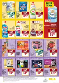 Billa leták týden 43 Strana 33: Woolite Speciální gel na praní €179,90, Jar prostředek na mytí nádobí €69,90