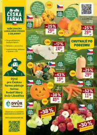 Billa leták týden 43 Strana 4: Dýně Hokkaido €29,90, Česká Farma Dýně mexická €49,90