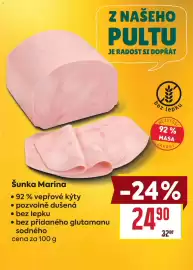 Billa leták týden 43 Strana 9: Šunka Marina €24,90