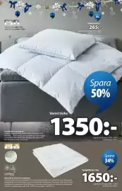 JYSK reklamblad Sida 11: WELLBEE by ZiboCare tyngdtäcke €1.650,00, Kudde 50x60 cm €265,00