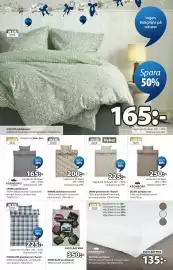 JYSK reklamblad Sida 12: MIMMI påslakanset i satin €200,00, THORGUNN påslakanset i flanell €225,00