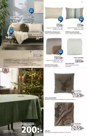 JYSK reklamblad Sida 13: GRAVMYRT prydnadskudde €60,00, STJERNESTEN duk €200,00