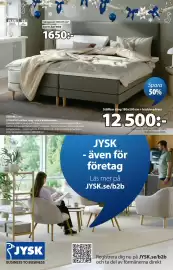 JYSK reklamblad Sida 6: BJORSUND ställbar säng + KOLA bäddmadrass €12.500,00, Sänggavel 160x115 cm €1.650,00