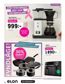Elon reklamblad Sida 12: BOSCH Airfryer MAFD440B1 €1.890,00, Excellence-serien från Tefal