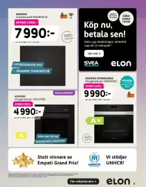 Elon reklamblad Sida 3: SIEMENS Inbyggnadsugn HB013FBB1, Medlemspris €7,00