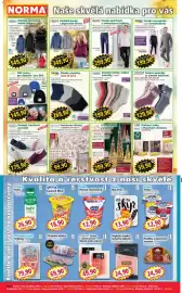Norma leták týden 44 Strana 2: TopTex Pro pánské ponožky €269,90, ElleNor dámské hebké, měkké ponožky €199,90