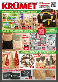 Krümet Sonderposten Prospekt woche 43 Seite 1