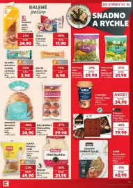 Kaufland leták týden 43 Strana 13: Delasheras mini muffiny €29,90, Nabta zeleninový salát italský mix €21,90