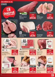 Kaufland leták týden 43 Strana 14: Mistri od Fochu hovězí mleté maso €99,90, Mistři Hovězí zadní z plece €269,90