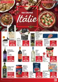Kaufland leták týden 43 Strana 30: Franz Josef Kaiser olivový olej extra panenský €299,90, Piccini Víno €99,90