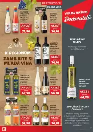 Kaufland leták týden 43 Strana 37: Waldberg První víno €69,90, Znovín První letošní €74,90