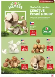 Kaufland leták týden 43 Strana 4: Česká potravina Žampiony krémové €34,90, Česká potravina Žampiony €39,90