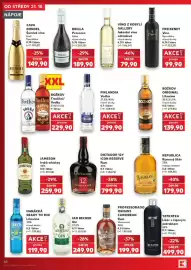 Kaufland leták týden 43 Strana 40: Hanacka ready to mix €119,90, Dictador 12y icon reserve €799,90