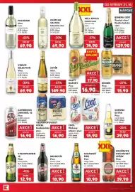 Kaufland leták týden 43 Strana 41: Velkopořovický Kozel Nealkoholické pivo €16,90, Vinium Sélécion Víno €69,90