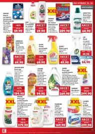 Kaufland leták týden 43 Strana 43: Somat kapsle do myčky/odmašťovač různé druhy €289,90, Alex čistící prostředek €69,90