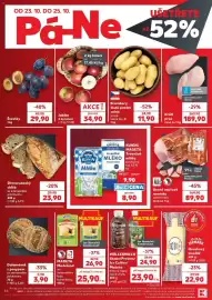 Kaufland leták týden 43 Strana 46: Jablká €34,90, Dřevorubecký chléb €23,90