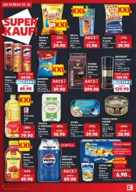 Kaufland leták týden 43 Strana 8: K Classic Fritovací olej €79,90, Spak gourmet kečup jemný €49,90