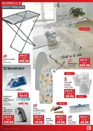 Kaufland leták týden 43 Strana 4: K Classic sada sítěk na praní €39,90, Swissdent odžmolkovač SFRA 3.7 A1 €119,90