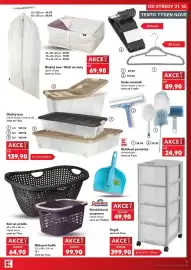 Kaufland leták týden 43 Strana 5: Úložný box/ Obal na šaty €69,90, Koš na prádlo €64,90