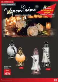 Kaufland leták týden 43 Strana 8: OD STŘEDY 21. 10. TENTO TÝDEN NOVĚ Vapom náme PAMÁTKA ZESNULÝCH 2.11. Více než 30 druhů