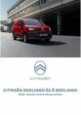 Citroën | ё-Berlingo (érvényes eddig: 1-11)