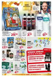 Multi Markt Prospekt woche 43 Seite 14: Oberbräu Hell €17,99, Corona Extra €5,99