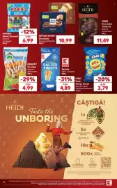 Catalog Kaufland săptămâna 43 Pagină 42: Haribo Jeleuri Strumfi €6,99, Krantz covrigi diverse sortimente €4,99
