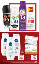 Catalog Kaufland săptămâna 43 Pagină 48: Nivea gel de duș damă diverse sortimente €18,99