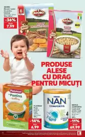 Catalog Kaufland săptămâna 43 Pagină 52: Nestle comfortis Lapte praf pentru copii €69,99, Plasmon Paste pentru copii €6,99