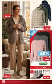 Catalog Kaufland săptămâna 43 Pagină 27: Geacă pentru femei €79,99, Șosete pentru femei/bărbați €19,99