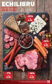 Catalog Kaufland săptămâna 43 Pagină 10: ECHILIBRU perfect între dulce, afumat si savuros MEDA Cârnaţi semiafumați 100 g**