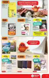 Auchan akciós újság hét 43 Oldal 11: TopTimer spirálozott falinaptár €899,00, Julius-k9 száraz kutyaeledel €15.049,00