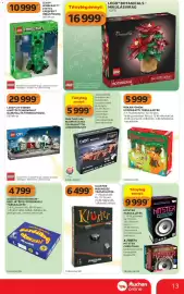 Auchan akciós újság hét 43 Oldal 13: Lego botanicals mikulásvirág €16.999,00