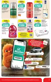 Auchan akciós újság hét 43 Oldal 3: Silky baby premium törölkendő €479,00, Estrella Damm spanyol dobozos sör €439,00