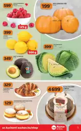 Auchan akciós újság hét 43 Oldal 5: Citrom €399,00, Auchan kedvenc málna €599,00