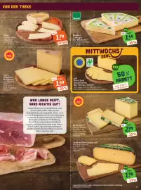 Tegut Prospekt woche 43 Seite 13: Naturland Käserebellen Bio-Wiesen-Rebell €1,90, Herz Allgäuer Bergkäse €1,49