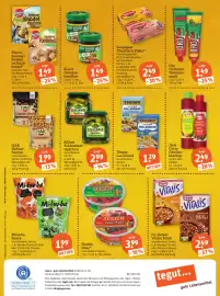 Tegut Prospekt woche 43 Seite 27: Haribo Dose €3,99, Dr. Oetker Vitalis Müsli €2,49