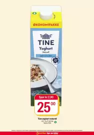 Coop Extra kundeavis uke 43 Side 14: Tine yoghurt naturell €25,00