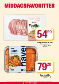 Coop Extra kundeavis uke 43 Side 16: Coop laksefilet €79,20, Coop Ytrefilet €54,90