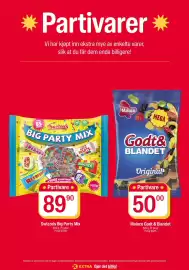 Coop Extra kundeavis uke 43 Side 20: Malaco Godt & Blandet €50,00, Swizzels Big Party Mix €89,90