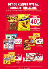 Coop Extra kundeavis uke 43 Side 25: Sørlandschips rifla €50,00, Freia Småbiter €70,00