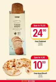 Coop Extra kundeavis uke 43 Side 32: Coop donut Biscoff €10,00, Coop Tindebrød €24,90