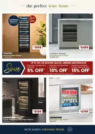 Designer Appliances catalogue Page 24: Vintec Multi Zone Wine Cabinet €1.999,00