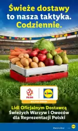 Lidl gazetka tydzień 43 Strona 3: Świeże dostawy to nasza taktyka. Codziennie. 5 LIDL POLSKA OFICJALNY SPONSOR Lidl