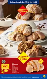 Lidl gazetka tydzień 43 Strona 45: Rogal świętomarciński Piekarnia Lidla €5,99